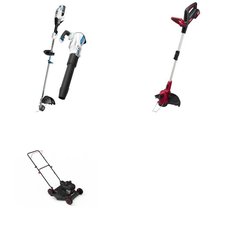 Pallet - 7 Pcs - Mowers, Trimmers & Edgers - Customer Returns - Hyper Tough, Hart