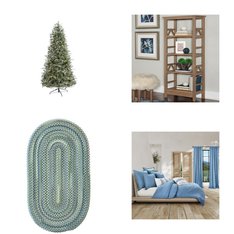 12 Pallets - 1323 Pcs - Curtains & Window Coverings, Rugs & Mats, Sheets, Pillowcases & Bed Skirts, Decor - Like New or New Customer Returns - JC Penney
