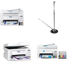 6 Pallets - 204 Pcs - All-In-One, Scanners, Inkjet, Laser - Customer Returns - HP, Canon, EPSON, Garmin