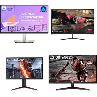 Pallet – 35 Pcs – Monitors – Customer Returns (Plug and Play Tested) – LG, onn., Samsung, Onn