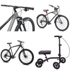 2 Pallets - 132 Pcs - Hair Care, First Aid & Home Treatment, Cycling & Bicycles, Canes, Walkers, Wheelchairs & Mobility - Overstock - Remington, Johnson & Johnson, Carex, Kent