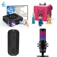 Pallet - 71 Pcs - DVD & Blu-ray Players, Powered, Portable Speakers, Projector - Customer Returns - Onn, tonies, Singing Machine, Govee