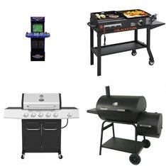 Pallet - 4 Pcs - Grills & Outdoor Cooking, Game Room - Customer Returns - Expert Grill, Blackstone, ARCADE1up