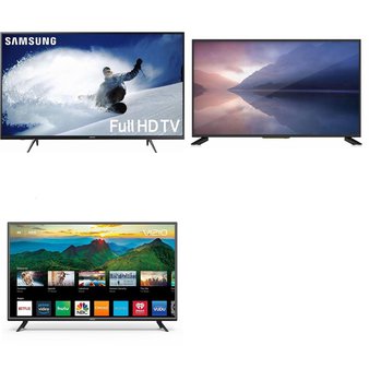 5 Pcs – LED/LCD TVs (42″ – 43″) – Refurbished (GRADE A) – Samsung, VIZIO, WESTINGHOUSE
