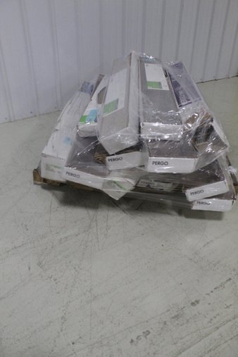 Pallet – 16 Pcs – Hardware – Brand New – Retail Ready – Pergo, Style Selections, Pergo MAX