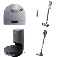 Pallet – 22 Pcs – Vacuums – Customer Returns – Hoover, Tzumi, Tineco, Neato Robotics