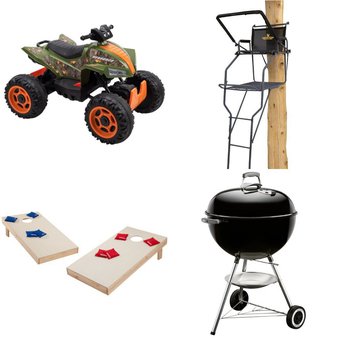 Pallet – 8 Pcs – Outdoor Play, Grills & Outdoor Cooking, Hunting, Vehicles – Customer Returns – Major Retailer Camping, Fishing, Hunting