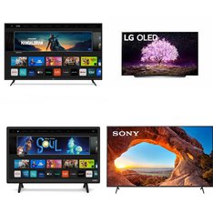 18 Pcs - LED/LCD TVs - Refurbished (GRADE A, GRADE B) - VIZIO, Samsung, Sony, LG
