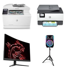 Pallet - 24 Pcs - Monitors, Speakers, All-In-One, Inkjet - Customer Returns - onn., MSI, HP, Samsung