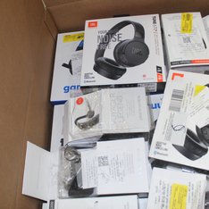 1 Parcel Box - 31 Pcs - Over Ear Headphones - OPEN BOX UNTESTED RETURNS - Walmart