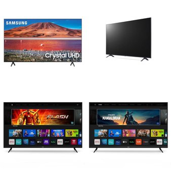 72 Pcs – LED/LCD TVs – Refurbished (GRADE A, GRADE B) – Samsung, VIZIO, LG, Onn