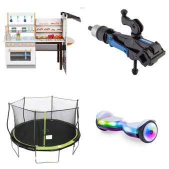 Pallet – 11 Pcs – Powered, Trampolines, Water Guns & Foam Blasters, Cycling & Bicycles – Customer Returns – Razor Power Core, Razor, Bounce Pro, Adventure Force