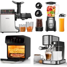 26 Pallets - 783 Pcs - Kitchen & Dining, Food Processors, Blenders, Mixers & Ice Cream Makers, Single Cup Brewers, Humidifiers / De-Humidifiers - Untested Customer Returns CL