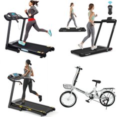 Pallet - 8 Pcs - Exercise & Fitness, Cycling & Bicycles, Powered, Patio - Customer Returns - MaxKare, Arvakor, EVERCROSS, Furinno