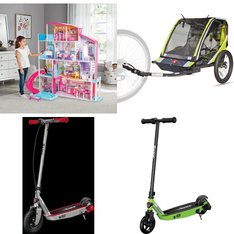 Pallet - 16 Pcs - Powered, Vehicles, Trains & RC, Outdoor Play, Dolls - Customer Returns - Razor, Razor Power Core, New Bright, Spalding