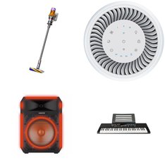 Pallet - 26 Pcs - Humidifiers / De-Humidifiers, Portable Speakers, Vacuums, Powered - Customer Returns - LEVOIT, Monster, Dyson, RockJam