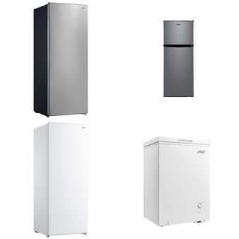Flash Sale! 6 Pallets – 21 Pcs – Refrigerators, Freezers, Bar Refrigerators & Water Coolers, Microwaves – Overstock – Arctic King, Galanz