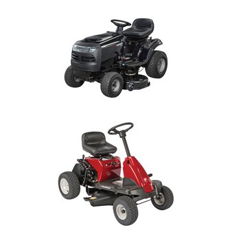 CLEARANCE! 2 Pcs – Riding Lawn Mowers – Tested NOT WORKING – Murray