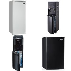 Pallet - 5 Pcs - Bar Refrigerators & Water Coolers, Refrigerators, Freezers - Customer Returns - Primo Water, Igloo, Primo, Thomson