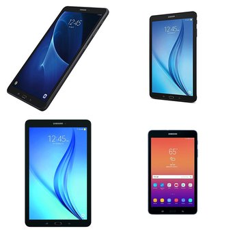 41 Pcs – Samsung Galaxy Tablets – Refurbished (GRADE C) – Models: SM-T560NZKZXAR, SM-T580NZKAXAR, SM-T560NZKUXAR, SM-T380NZKAXAR