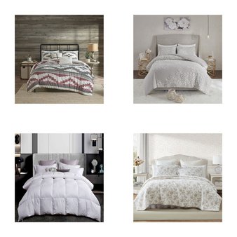 3 Pallets – 325 Pcs – Rugs & Mats, Curtains & Window Coverings, Sheets, Pillowcases & Bed Skirts, Bedding Sets – Like New or New Customer Returns – JC Penney