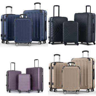 Pallet – 10 Pcs – Luggage, Unsorted – Customer Returns – Zimtown, Sunbee, Travelhouse