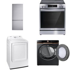 4 Pcs – Laundry – Like New, Open Box Like New – Samsung, Frigidaire