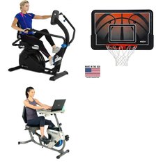 Pallet – 5 Pcs – Outdoor Sports, Exercise & Fitness – Customer Returns – Lifetime, Exerpeutic, XTERRA Fitness