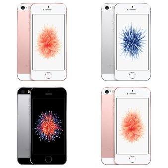 11 Pcs – Apple iPhone SE – Refurbished (GRADE B – Unlocked – Original Box) – Models: MLME2LL/A, MLMD2LL/A, MLY42LL/A, 3A850LL/A – Smartphones