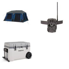 Pallet - 11 Pcs - Unsorted, Camping & Hiking, Hunting - Customer Returns - Igloo, Mm, Stealth Cam