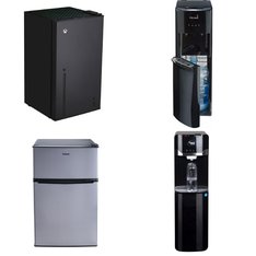 CLEARANCE! Pallet - 9 Pcs - Bar Refrigerators & Water Coolers, Refrigerators - Customer Returns - Primo, Primo Water, Galanz, Great Value