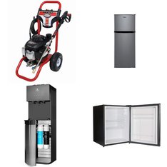 Pallet - 9 Pcs - Bar Refrigerators & Water Coolers, Refrigerators, Pressure Washers - Customer Returns - Galanz, HISENSE, MAGIC CHEF, Simpson