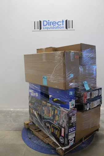 Pallet – 13 Pcs – Speakers, Other – Customer Returns – ARCADE1up, Onn, IBUYPOWER