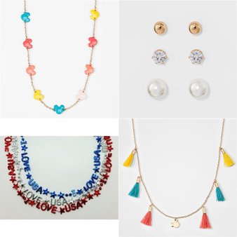 Pallet – 505 Pcs – Necklaces, Earrings, Sets, Bracelets – Customer Returns – A New Day, Sugarfix by BaubleBar, Target, Disney
