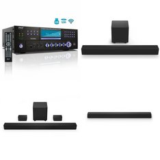 Pallet - 22 Pcs - Speakers, Accessories, Portable Speakers, Home Theatre In a Box - Customer Returns - VIZIO, onn., GE, SANUS