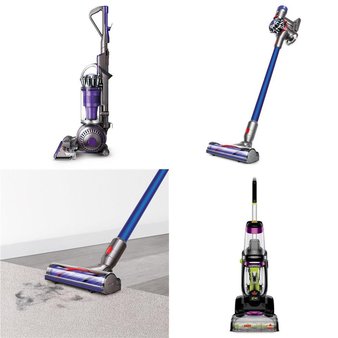 Pallet – 15 Pcs – Vacuums – Damaged / Missing Parts / Tested NOT WORKING – Bissell, Hoover, Dyson, Shark