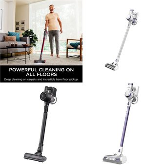 Pallet – 15 Pcs – Vacuums – Customer Returns – SharkNinja, Hoover, Tineco, LG