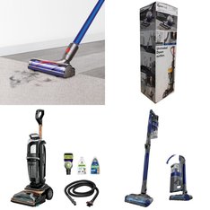 Pallet - 17 Pcs - Vacuums - Damaged / Missing Parts / Tested NOT WORKING - Bissell, Tineco, Dyson, Shark