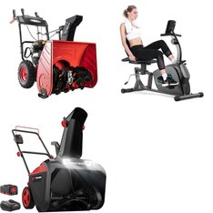 Pallet - 4 Pcs - Snow Removal, Unsorted, Exercise & Fitness - Customer Returns - PowerSmart, MaxKare