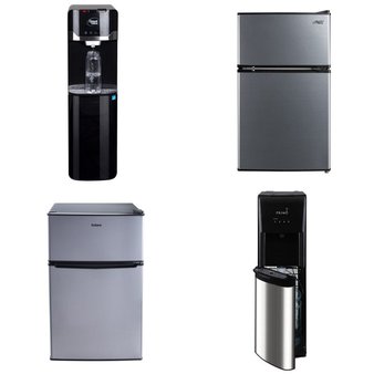 Pallet – 9 Pcs – Bar Refrigerators & Water Coolers, Refrigerators – Customer Returns – Galanz, Great Value, Primo International, Primo