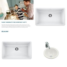 Pallet - 14 Pcs - Hardware, Kitchen & Bath Fixtures, Books - Customer Returns - Kohler, Blanco, Moen, Toto