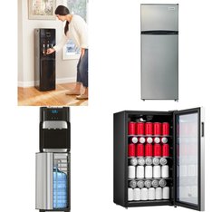 Pallet - 6 Pcs - Bar Refrigerators & Water Coolers, Refrigerators - Customer Returns - BRIO, Primo, Frigidaire, Arctic King
