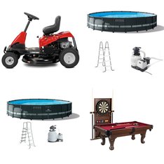 24 Pallets - 801 Pcs - Automotive Accessories, Outdoor Play, Boardgames, Puzzles & Building Blocks, Rugs & Mats - Overstock CL - Mossy Oak, Happy Hop, BirdRock Home, EuroGraphics