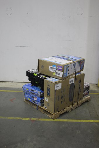 3 Pallets – 47 Pcs – Kitchen & Bath Fixtures, Home Security & Safety, Storage & Organization – Untested Customer Returns – Walmart