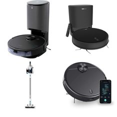 Pallet - 12 Pcs - Vacuums, Accessories - Customer Returns - Hart, Wyze, Ecovacs Robotics, Monster Digital
