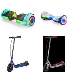 Pallet - 26 Pcs - Powered, Vehicles, Trains & RC, Boardgames, Puzzles & Building Blocks, Action Figures - Customer Returns - Bicycle, New Bright, Razor, Jetson