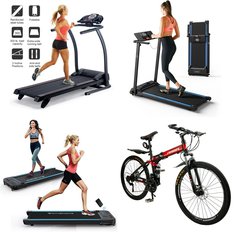 Pallet - 7 Pcs - Exercise & Fitness, Vehicles, Unsorted, Cycling & Bicycles - Customer Returns - GEARSTONE, UHOMEPRO, MaxKare, Bestco