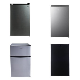 Pallet – 8 Pcs – Refrigerators, Bar Refrigerators & Water Coolers – Customer Returns – Galanz, Arctic King, HISENSE