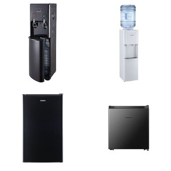 Pallet – 8 Pcs – Freezers, Bar Refrigerators & Water Coolers, Refrigerators – Customer Returns – HISENSE, Galanz, Primo Water, Primo