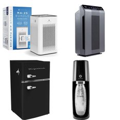 Pallet - 26 Pcs - Food Processors, Blenders, Mixers & Ice Cream Makers, Humidifiers / De-Humidifiers, Bar Refrigerators & Water Coolers, Kitchen & Bath Fixtures - Customer Returns - Frigidaire, Air King, HoMedics, Winix Inc.